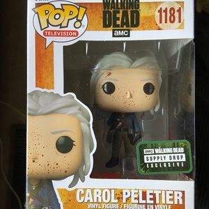 Funko Pop! The Walking Dead Carol Peletier AMC Exclusive with Pop Protector